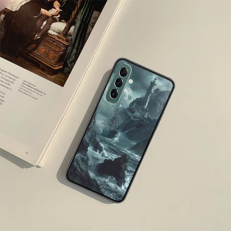 Lighthouse Phone Case for Samsung A54 A14 A24 A34 A17 A37 A57 A55 A35 A25 A15 A07 A05S A04S A12 A22 A32 A52S A72 Galaxy Note 20