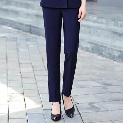 Women's Professional Straight Leg Suit Trousers