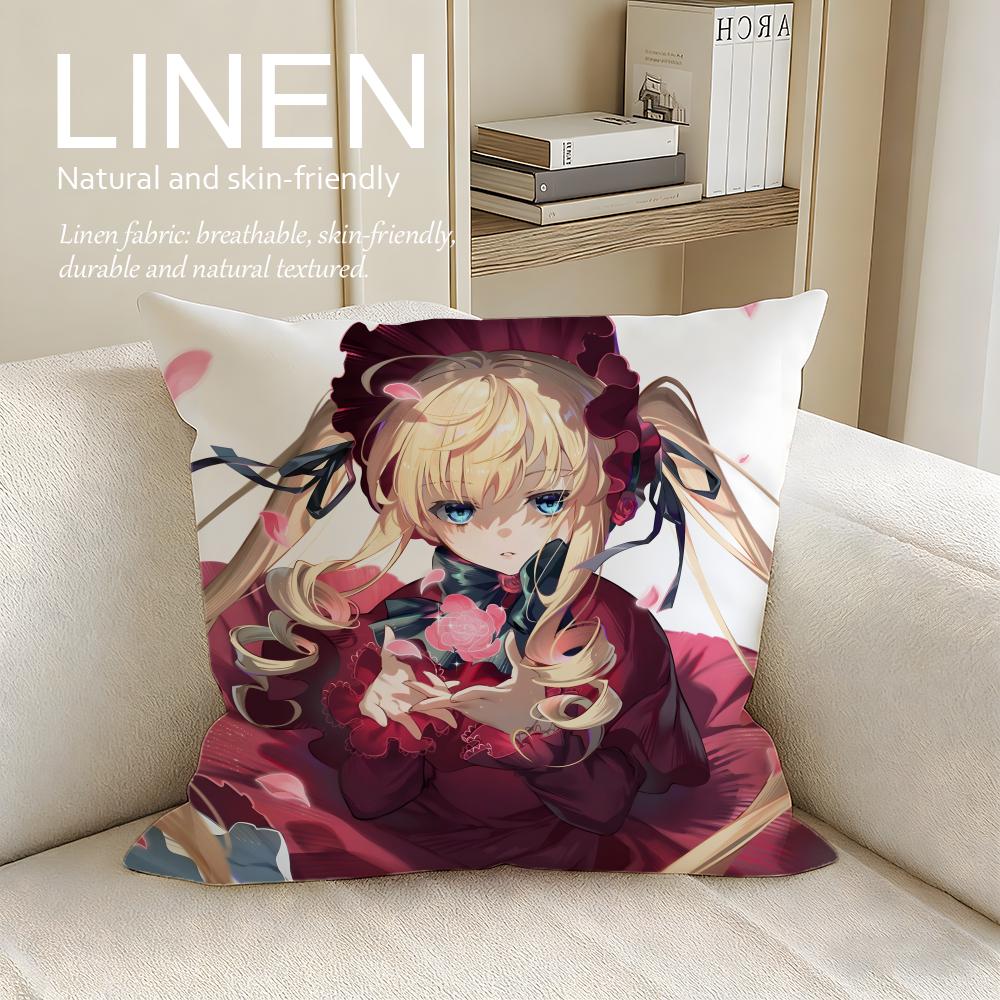 

RRozen MMaiden Cushion Cover Pillowcase Set Pcs x x Breathable Washable Sofa Cushion Cover 30X30cm