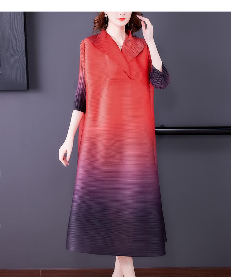 2025 Western-Style Spring/Summer Dress: European & American Loose Fit, Plus Size, Elegant & Fashionable