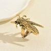 Ring im Vintage-Stil mit personalisiertem Zikaden-Insekten-Element-Design, verstellbarer offener Ring, vielseitiges Handaccessoire für Frauen