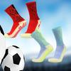 Erkek Grip Futbol Çorapları Yapıştırıcı Dağıtıcı Erkek Orta Baldır Çorapları Kaymaz Koşu Spor Çorapları