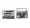 Music Series Men' Fashion Cuff Links Musical Instrument Guitar Microphone Piano Violin Drum DJ Design Quality Brass Cufflinks