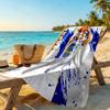 Golden State Warriors Beach Towel Super Soft & Absorbent Comfortable Lightweight Suitable for Sports, Travel, Swimming, Yoga, Bathroom, Beach, And Poo