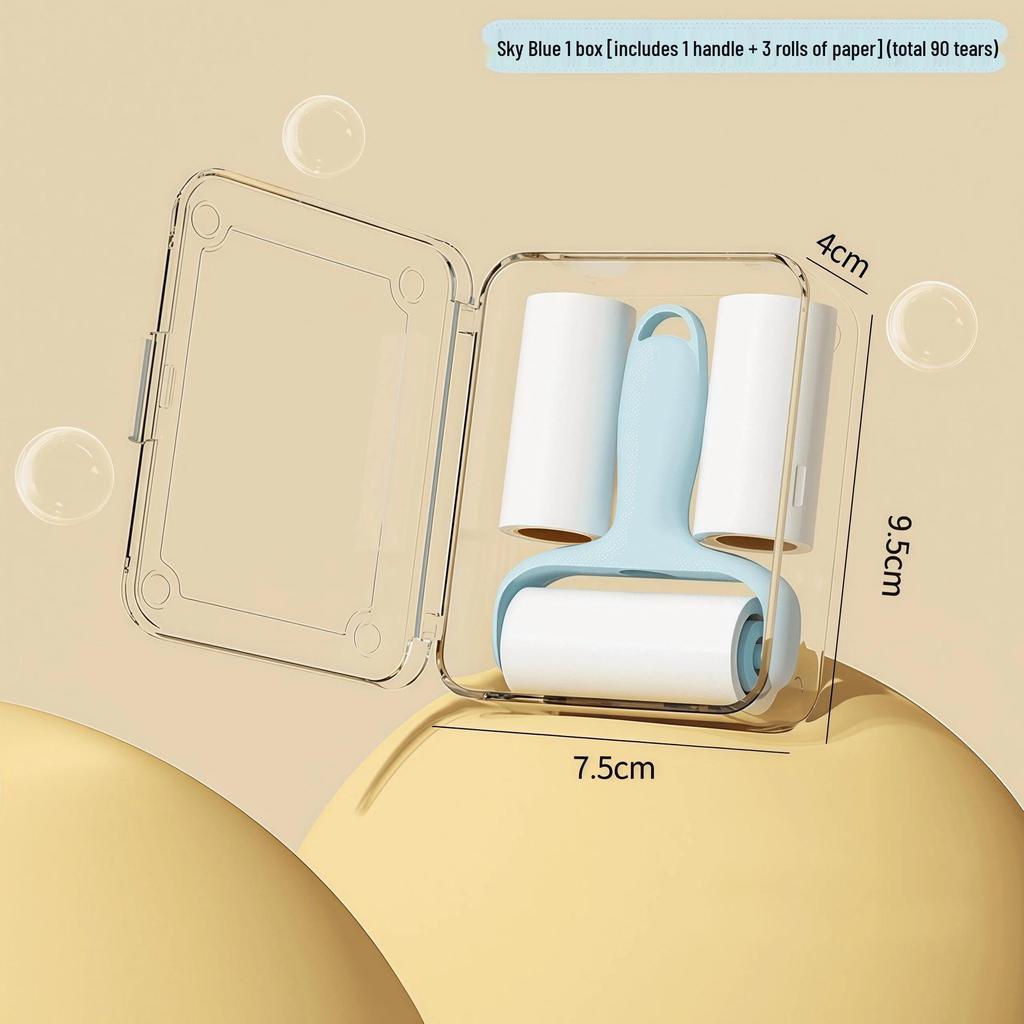 Compact Lint Roller: Household Hair & Clothes Removal Tool