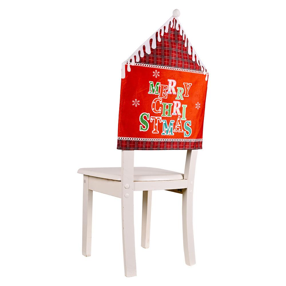 

Очаровательные чехлы на английские стулья с буквами сезонных зеленых и красных цветов для праздничного декора Red Chair Cover