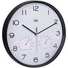 Horloge murale - TREVI - Om 3510 T - Thermomètre et hygromètre - Diamètre 30 cm