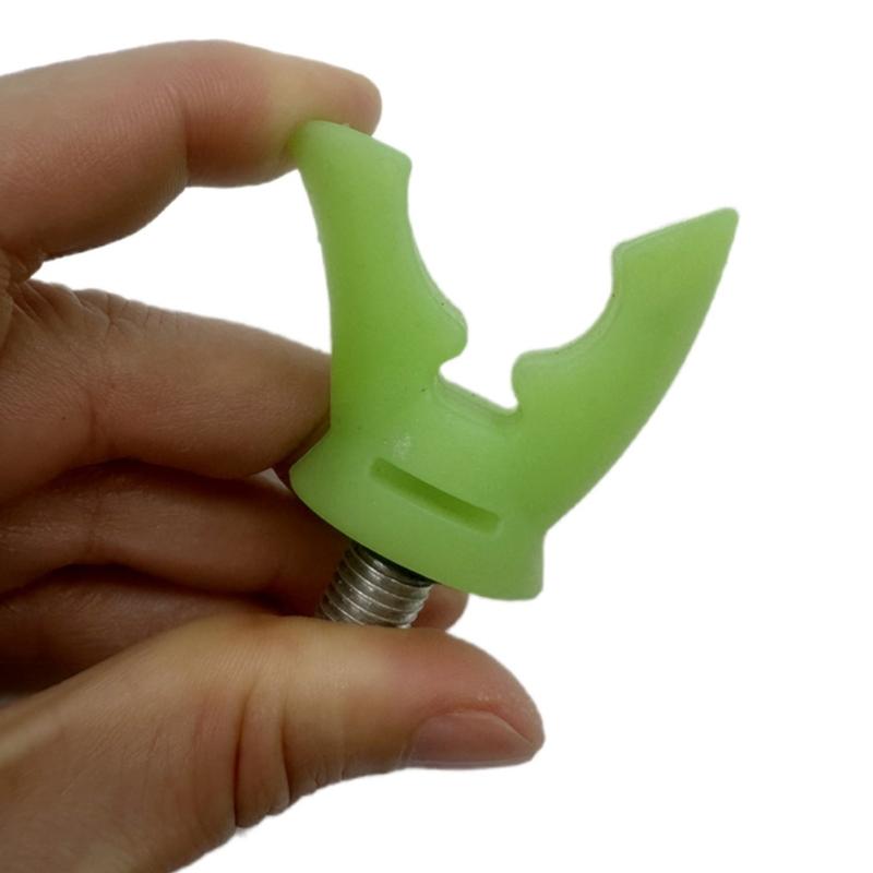 Fishing Rod Gripper Rest Head Fishing Accessories Universal Silicone Poles Holder Gripper Rest Holder Thread