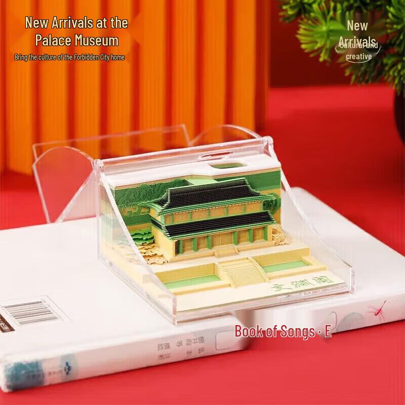 Gugong 3D Tear-off Memo Pad