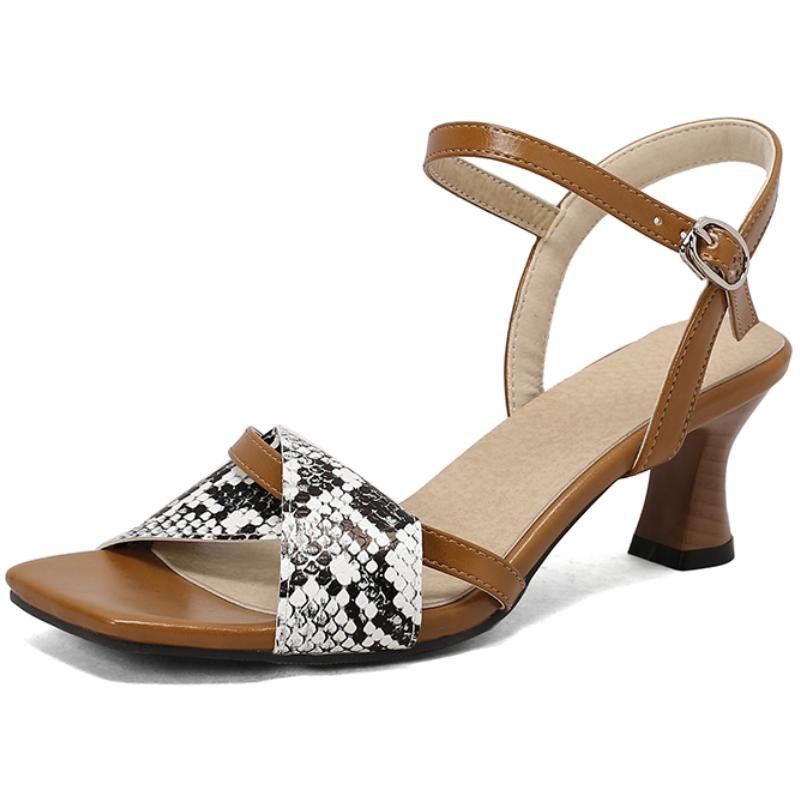 Mode Elegante Zomerschoenen Voor Dames 2024 Korthakkige Roze Groene Slippers Vrouwelijke Feest Kantoor Schoenen Grote Maat 45 50 Comfortabel