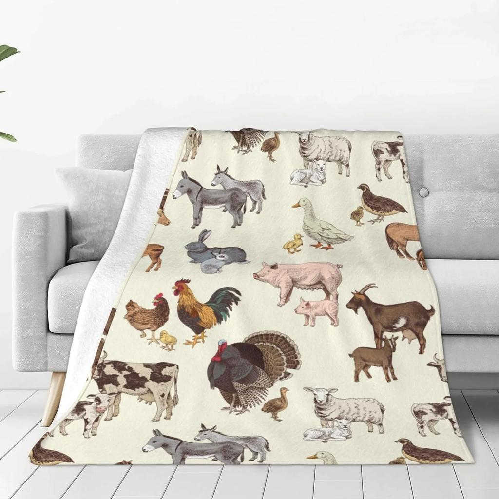 Weißer Tiger Überwurf Dünne Decke Tiere Bedruckt Leicht für Sofa Heimdeko Geschenk für Löwen Tiger Elch Bären Hunde Katzen Liebhaber