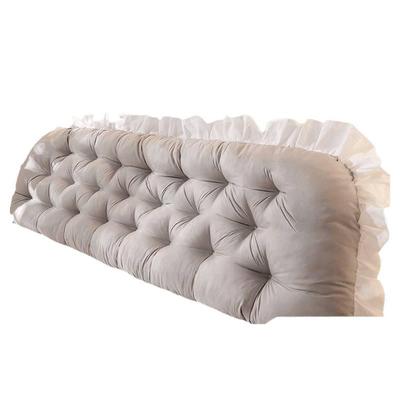 Cojín de cabecero grande para leer Lian Yan - Respaldo de cama suave con soporte lumbar para habitaciones de dormitorio