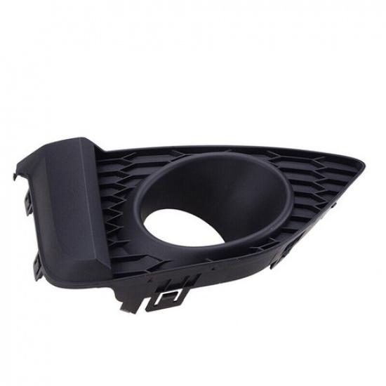 RH Front Bumper Bezel Fog Light Lamp Cover W/ Hole For 2014-2017 Honda Fit Jazz