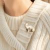 Exquisite Craftsmanship Fox Brooch Pin Zinc Alloy Animal Badge Pin  For Bags Hats T-shirts Jeans