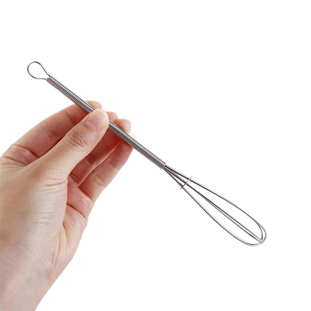 Rotary Kitchen Accessories Stainless Steel Agitator Egg Whisk Egg Beater Baking Tool