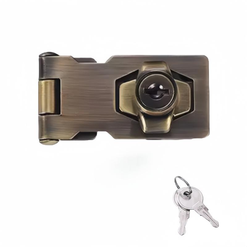 Cabinet Password Lock Drawer Lock 3-Digit Combination Password Lock Security Door Bolt Anti-Theft Household Cabinet Hardware
