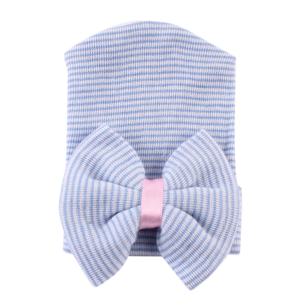 Cute Bowknot Warm-Keeping Knitting Cap for Babies
