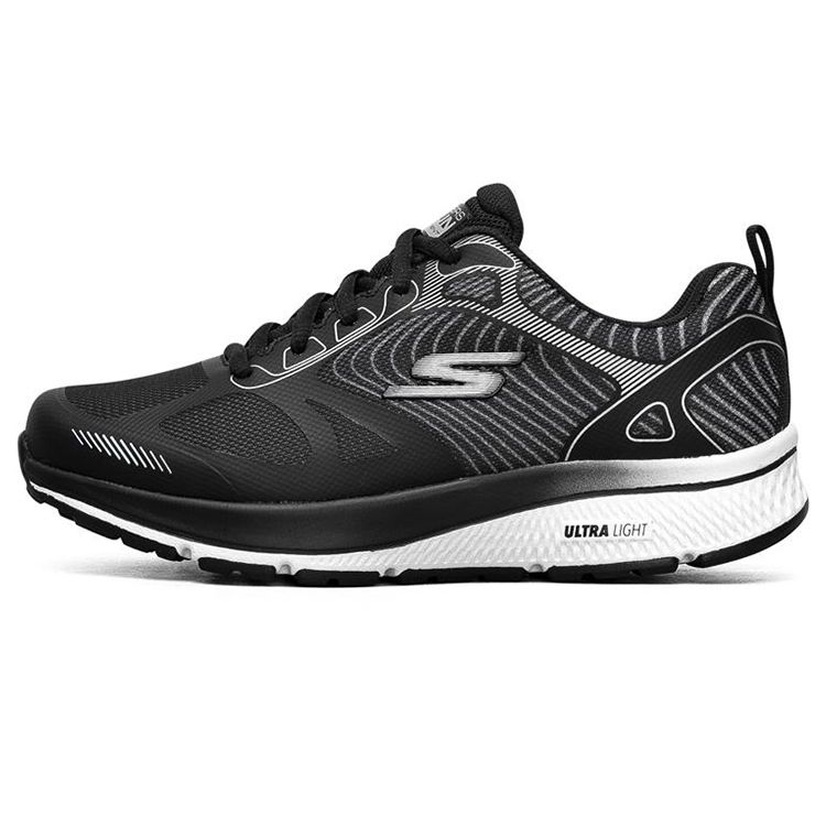 Женские кроссовки Skechers Go Run Consistent Легкие Амортизирующие Дышащие Низкие Черные 128272-BKSL 35.5