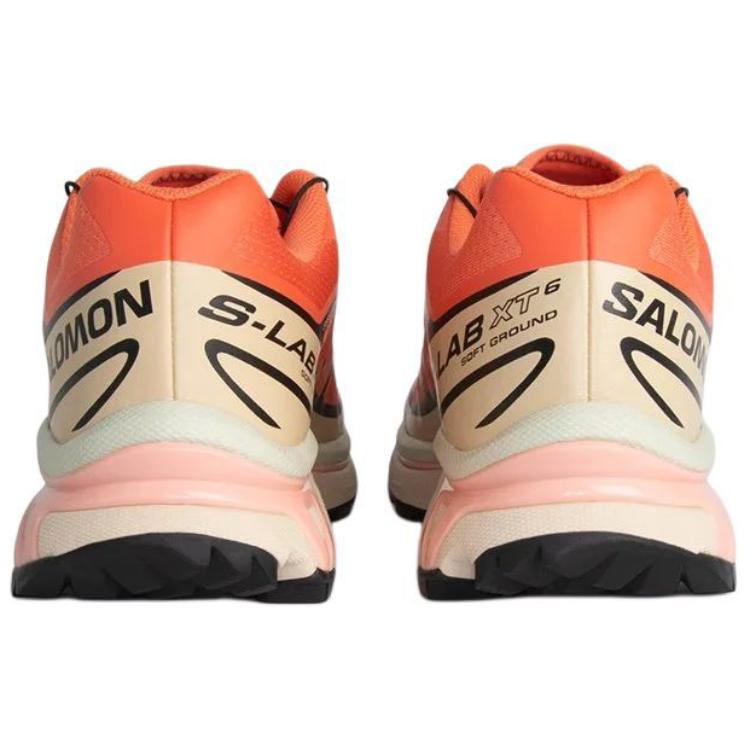 SALOMON XT-6 Living Coral Unisex Tenisky Oranžová Čierna Cementová L47445000