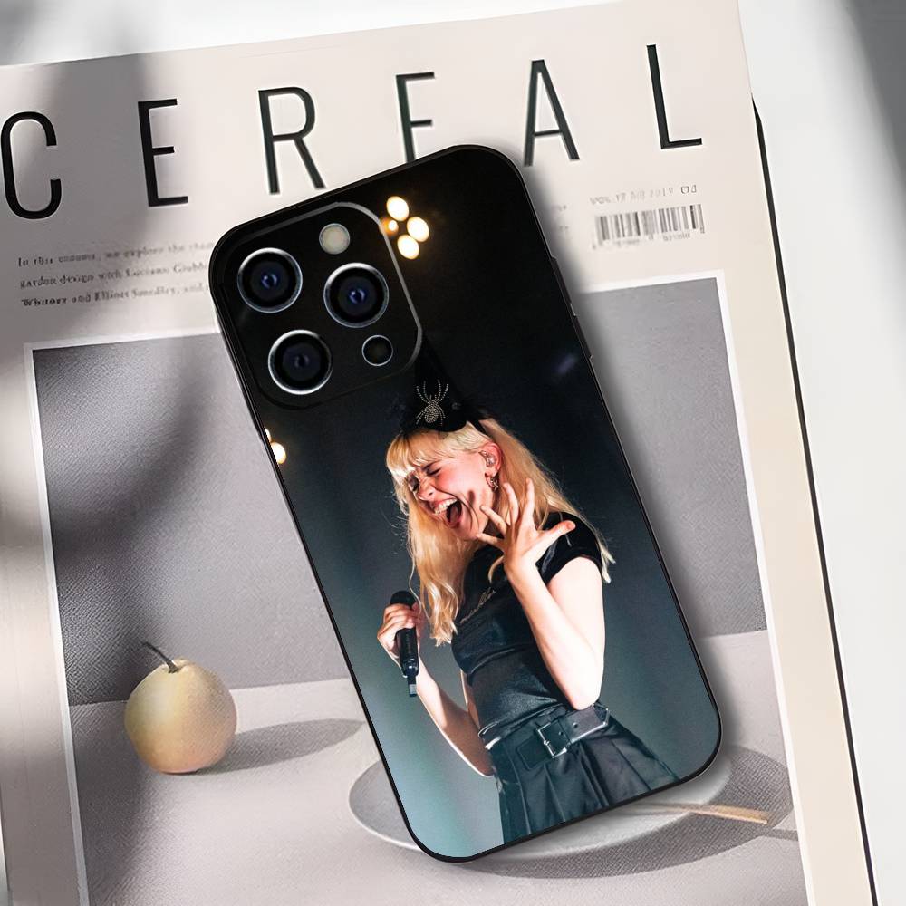 M-Maisie P-Peters Phone Case For iPhone 17,16,15,14,13,12,11 Plus,Pro Max,XS,Soft Silicone Black Cover