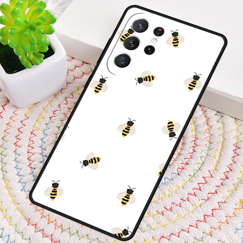 Bees Phone Case for Samsung Galaxy Note 10 Pro S26 Ultra S23 S24 FE S25 S21 S22 PLUS Shockproof Cove