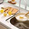 Nordic Wind Kitchen Wash Tool Pot Pan Dish Bowl Wooden Brush Scrubber Cleaning Cleaner Household Cleaning Brush