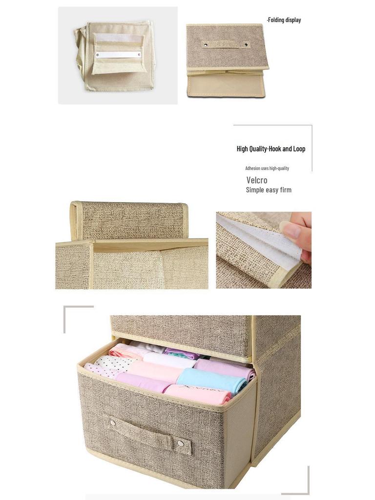 Multi-Layer Hanging Storage Bag for Clothes and Underwear