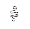 Unisex Finger Crochet Hook - Twisted Snake Shape Knitting Tool