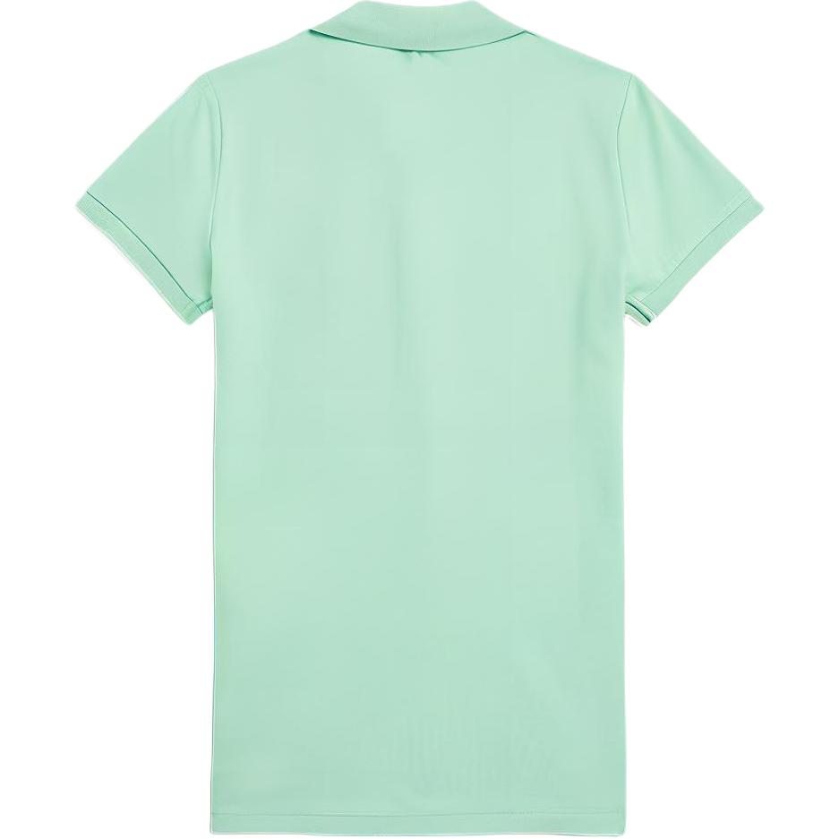Polo Ralph Lauren Slim Fit Stretch Solid Short Sleeve Polo Shirt Women Tops Mint-Green WMPOKNINCU20464-310