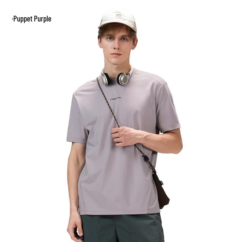 Camel Men's Outdoor Quick-Dry Short Sleeve T-Shirt