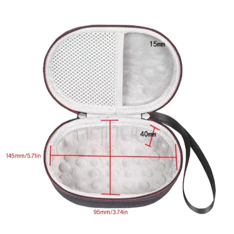 Protective Storage Bag Carrying Case Convenient and Style Bag Portable Speaker Hold Lightweight Storage Case for GO4