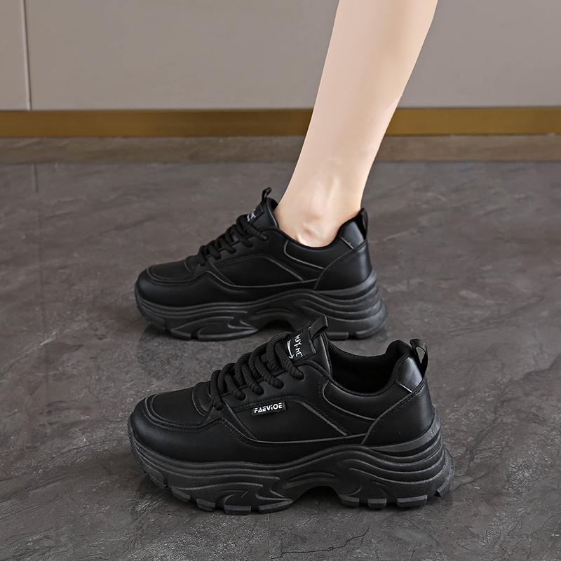 Dad shoes spring and summer new thick-soled small-size student sneakers