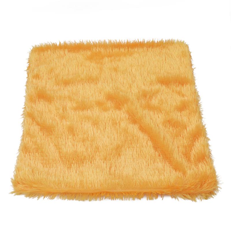 Soft Plush Pillows Case Plush Cushion Cover Solid Color Warm Living Room Bedroom Sofa Decorative Pillows Cover 41*41cm
