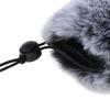 Black Sponge Artifical Fur Covers for  ATR2500 Microphone Soft and Thick Sponge Protector