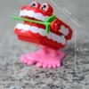 Funny for Baby Kids Plastic Teeth Rose Wind Up Clockwork Toy Clockwork Toy Walking Teeth Shape
