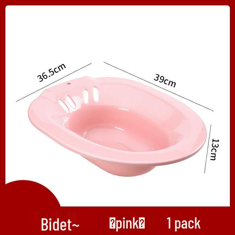 Kanghu Unisex Sitz Bath Basin for Pregnant and Postpartum Women, No-Squat Toilet, Ideal for Hospitals and Nursing Homes