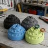 Plastic Rotating Tool Box Rotary Bur Holder for Tool Organization and Easy Cleaning Screwdriver Rotating Storage Box