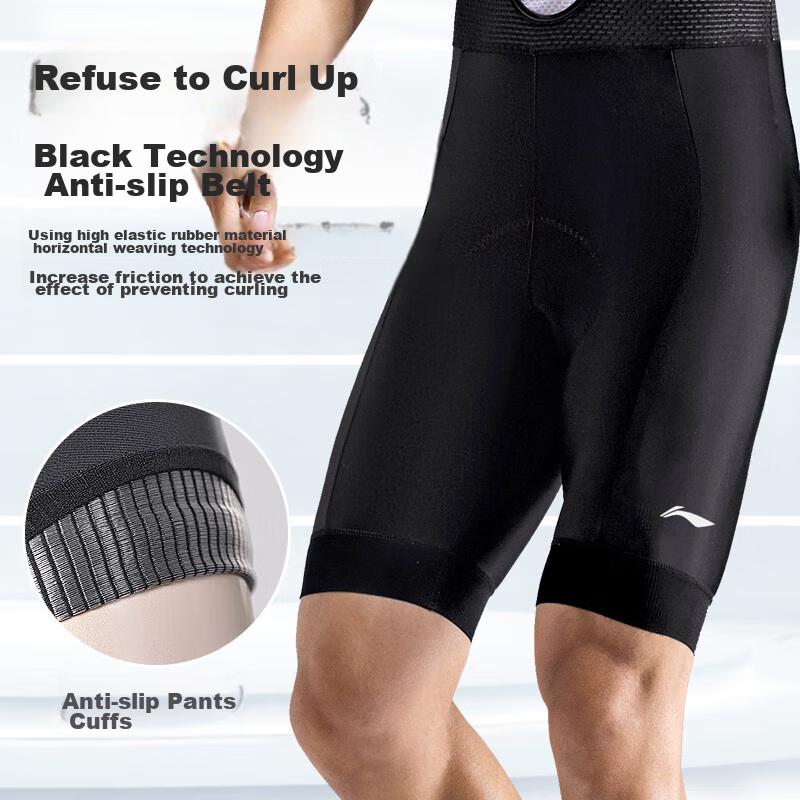 Bicycle Bib Shorts for Men And Women, Summer Quick-Dry Breathable Road Bike Mountain Bike Cycling Shorts Shock-Absorbing Underwear Gear