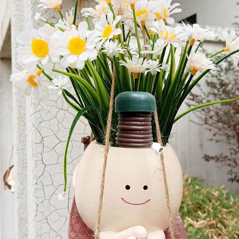 Ceramic Self Watering Spikes Automatic Plant Drip Irrigation Watering Stakes For Indoor Plant Waterer Drip Watering System