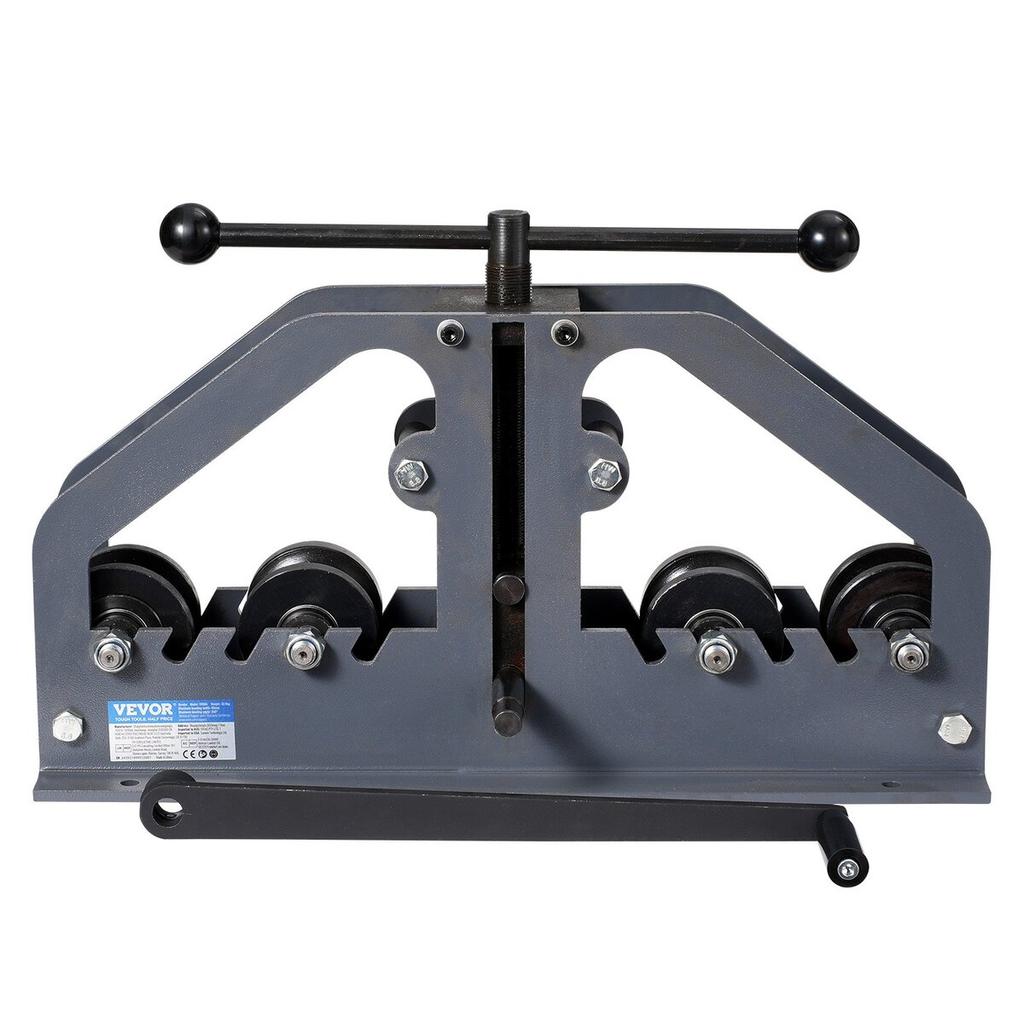 Tube Roller Bender Max 1-1/2" Manual Tube Pipe Roller Bender with 6 Dies