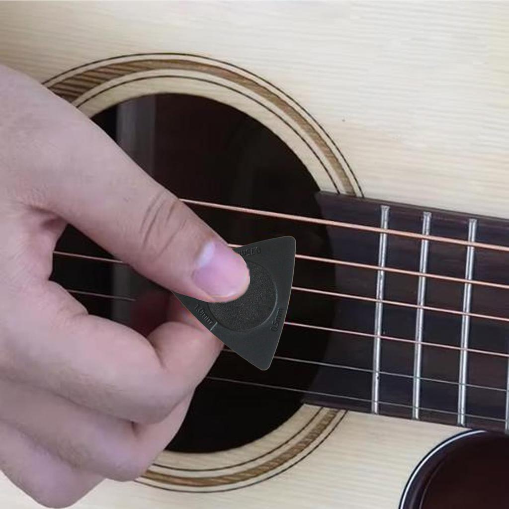 Triangle Anti-Slip Grip Guitar Picks for Precision Play