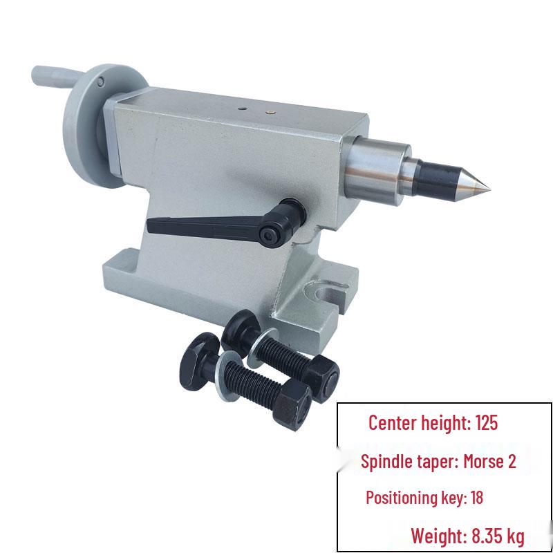 Four-Axis CNC Tailstock with Dividing Head