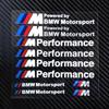 Car Interior Body Stickers Trunk Decoration Decal For Bmw M Power Performance E28 E30 E34 E36 E46 E60 E90 F84 F87 X1 X3 X5 X6 X7