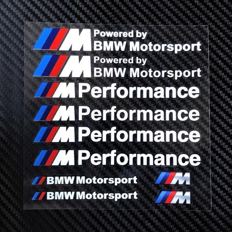 Car Interior Body Stickers Trunk Decoration Decal For Bmw M Power Performance E28 E30 E34 E36 E46 E60 E90 F84 F87 X1 X3 X5 X6 X7