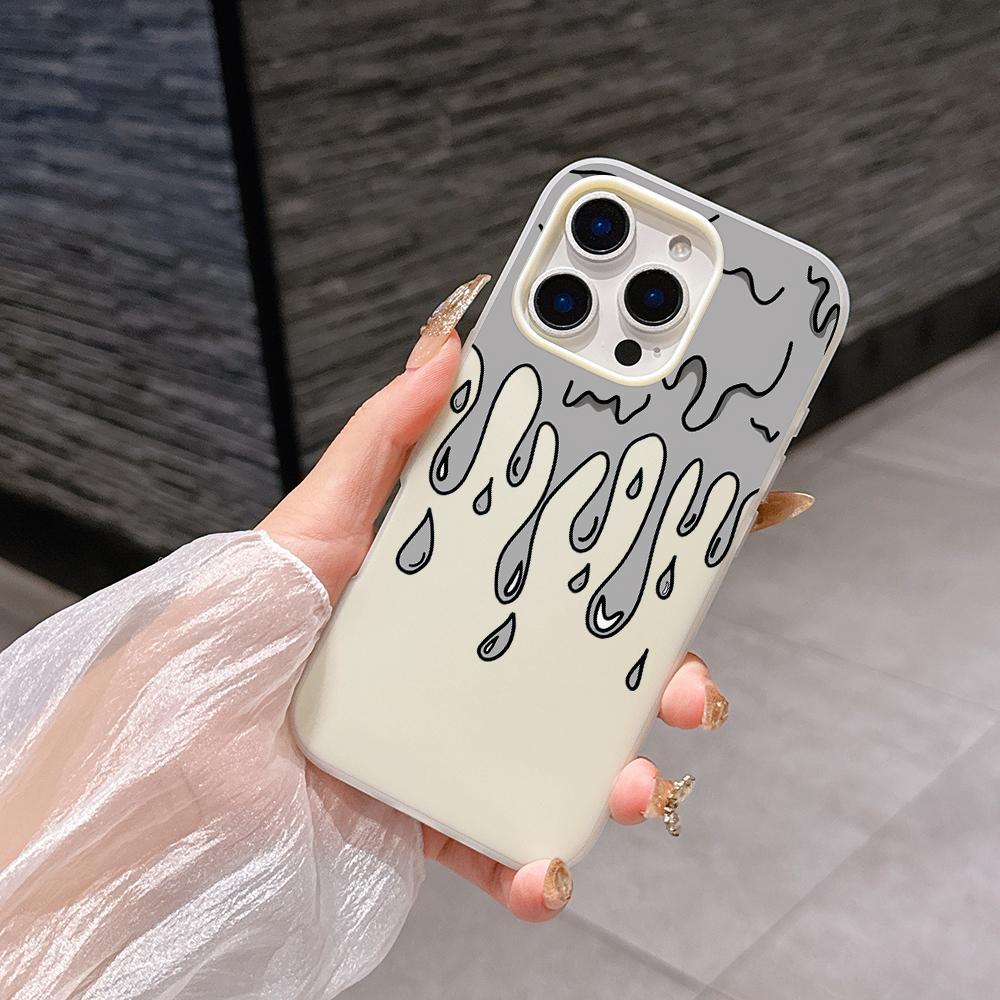 Melted Ice Cream Candy Color Shockproof Silicone Matte Candy Color 2 in 1 Phone Case for Google Pixel 10 9 8 7A 7 Pro XL Cover