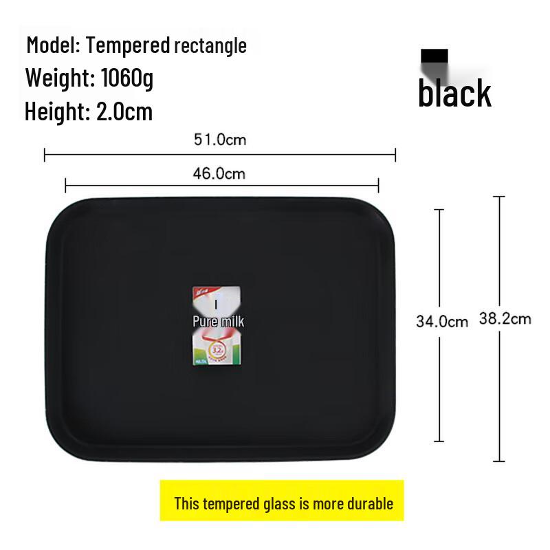 Wuhe Anti-slip Plastic Serving Tray