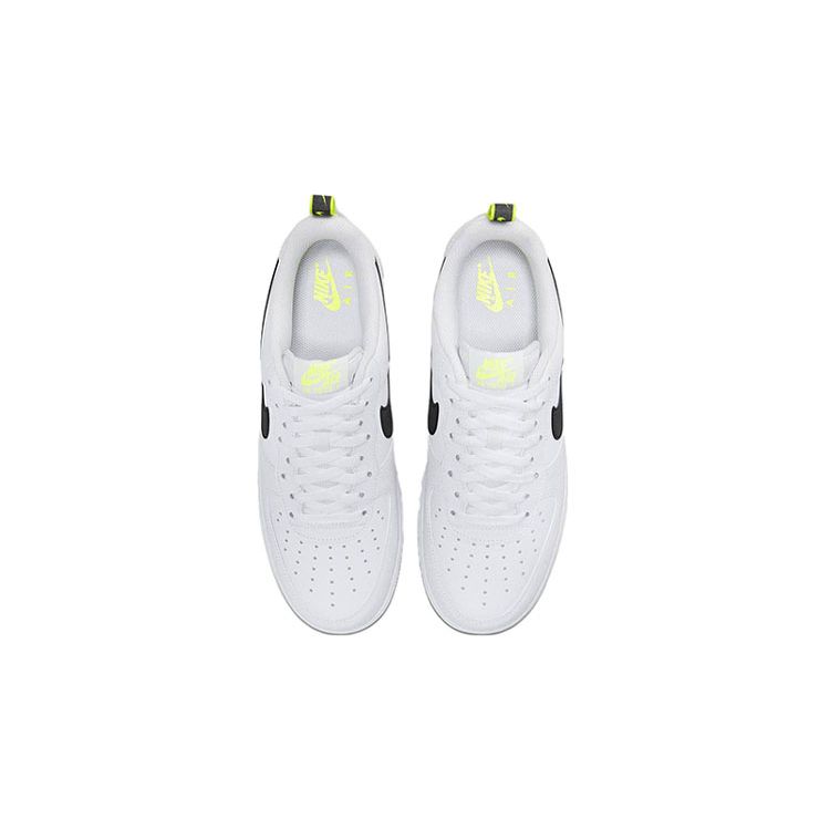 Nike Air Force 1 07 White Black Volt Men Sneakers DZ4510-100