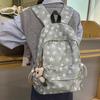 Schoolbag Korean Ins High Value College Wind Star Backpack Junior High School Student School Bag Women's Lightweight Large Capacity Backpack