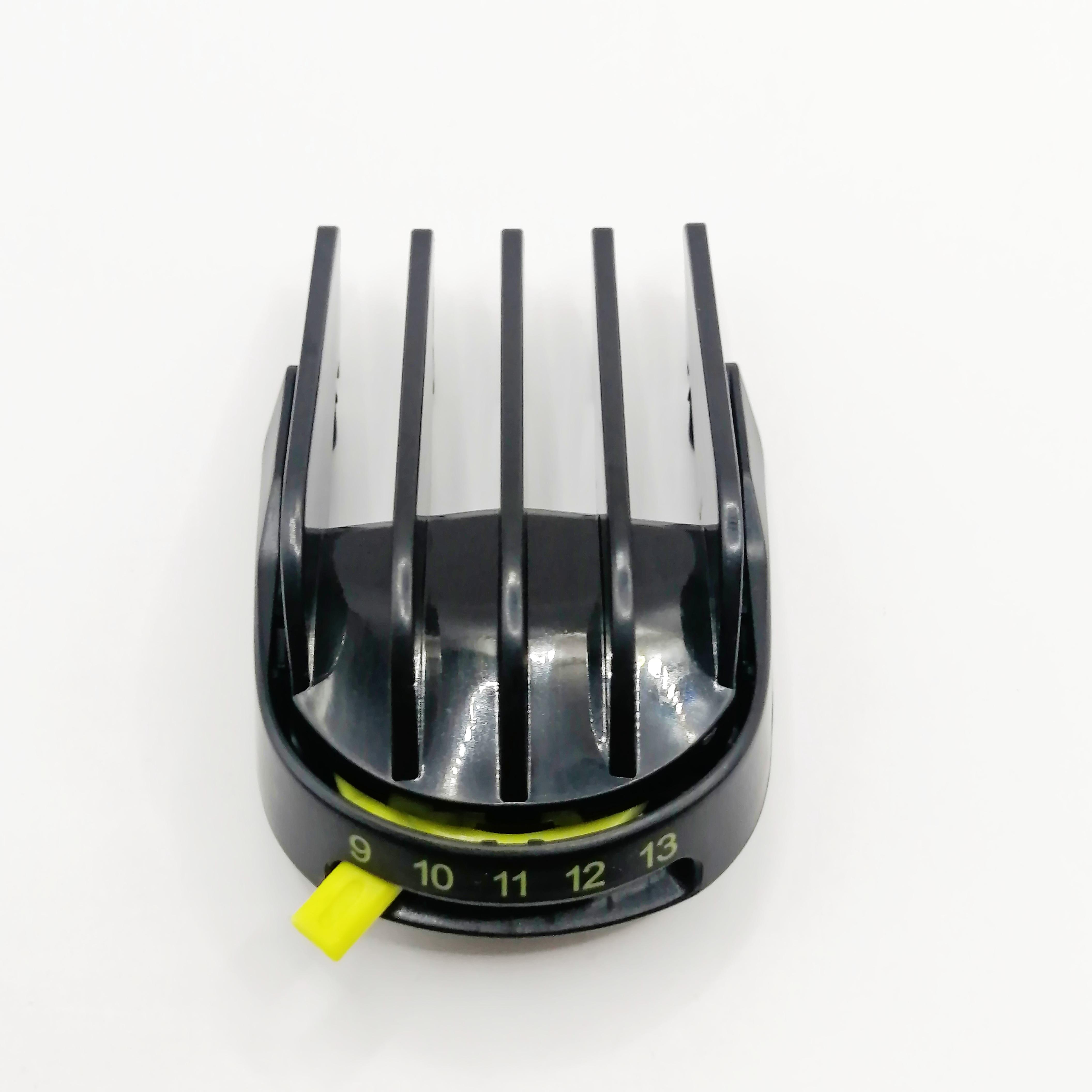 Verstelbare Baard Draaibare Kam Voor Philips MG5716 MG5700 MG5720 MG5730 MG5735 MG5740 MG5750 MG5760 BT5775 BT5785 9-13mm zwart