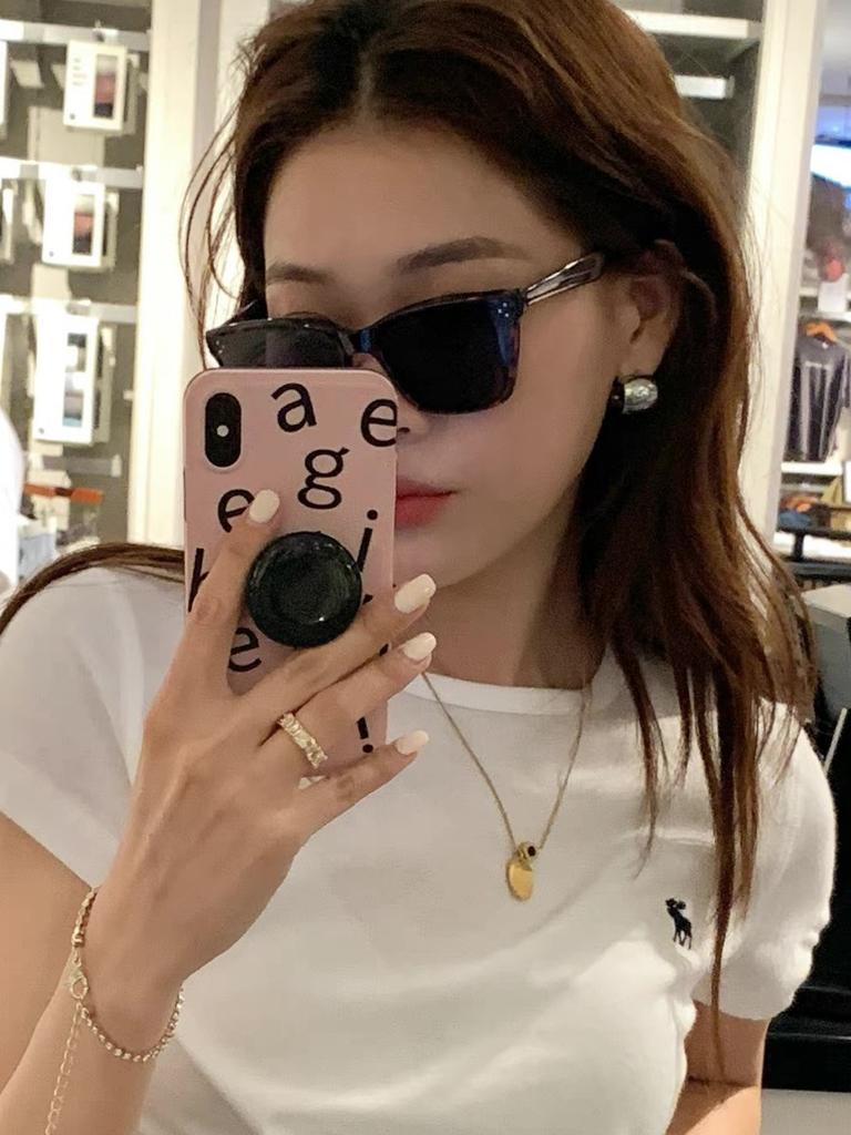 Retro Leopard Print Cat Eye American Sunglasses Women'S Advanced Sense Sun Protection Polarized Sunglasses